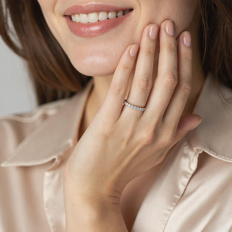 "Always & Eternally" Eternity Wedding Ring