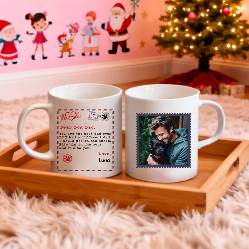 Mug personnalisé avec nom personnalisé Cadeau créatif pour les amoureux des animaux