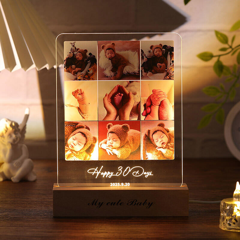 Personalized Picture Acrylic Lamp Best And Stylish Gift for Valentine's Day