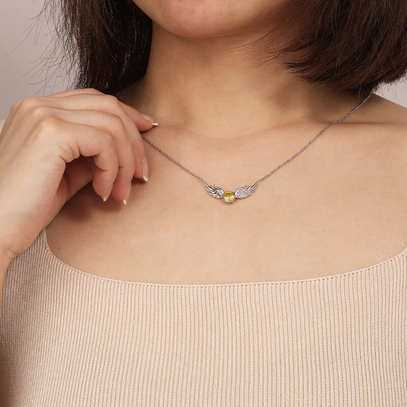 "Der Zeitdieb" Rundschliff Halskette