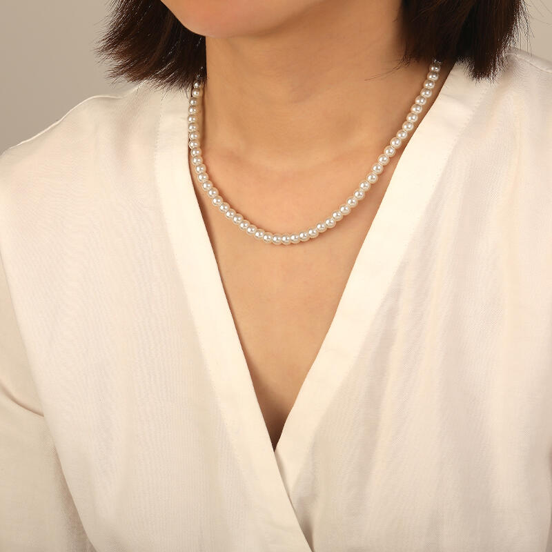 "Lunar Luster" 5.5-6.0mm Freshwater Pearl Strand Necklace