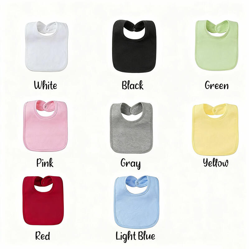 Personalized Name Embroidered Baby Bib Lovely Gift for Kids