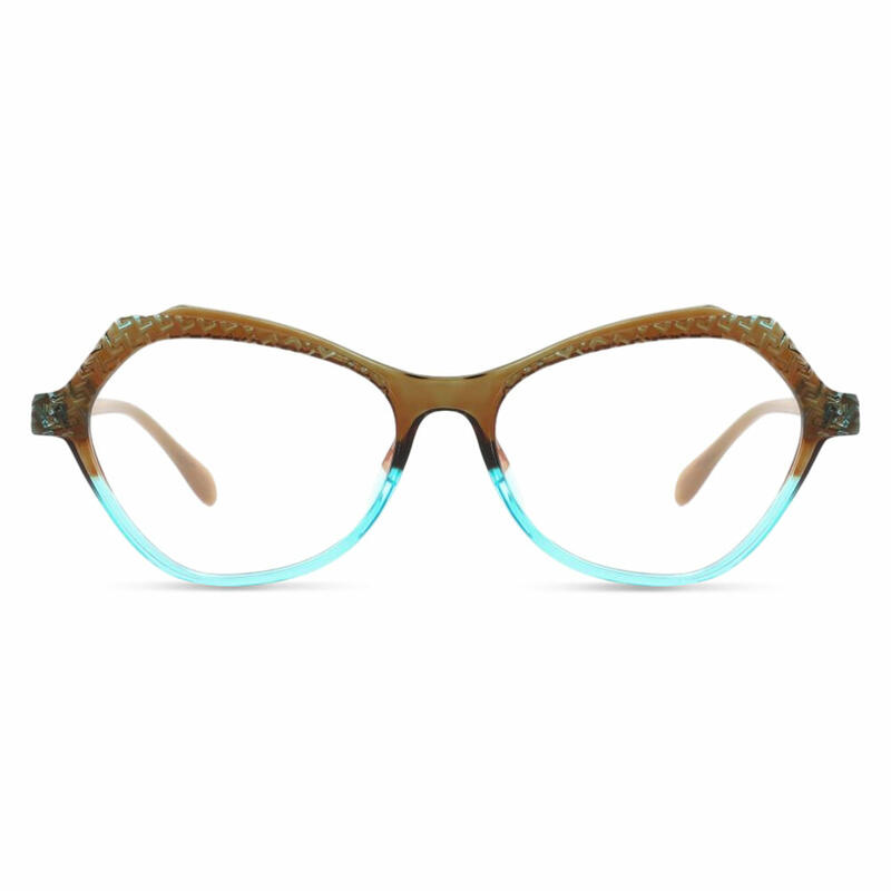 Occhiali da Vista Bentham Cat Eye Marrone 