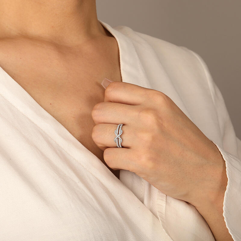 "Power of Two" Classic Wedding Ring