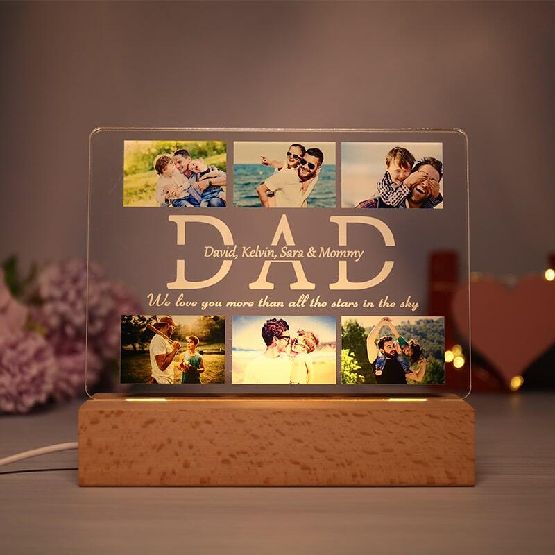 Custom DAD Acrylic Photo Light