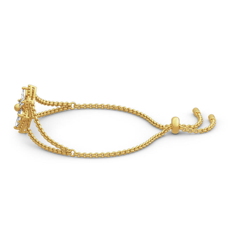 Jeulia Collar De Plata Esterlina De Floral Milgrain