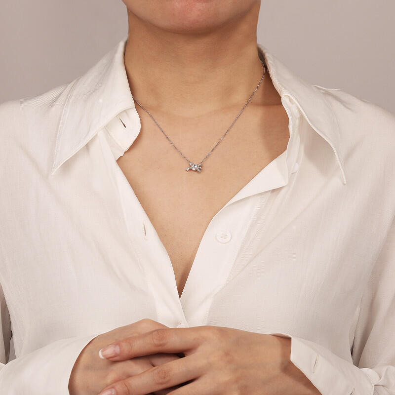 "The Very Thought Of You" Oval Cut Necklace