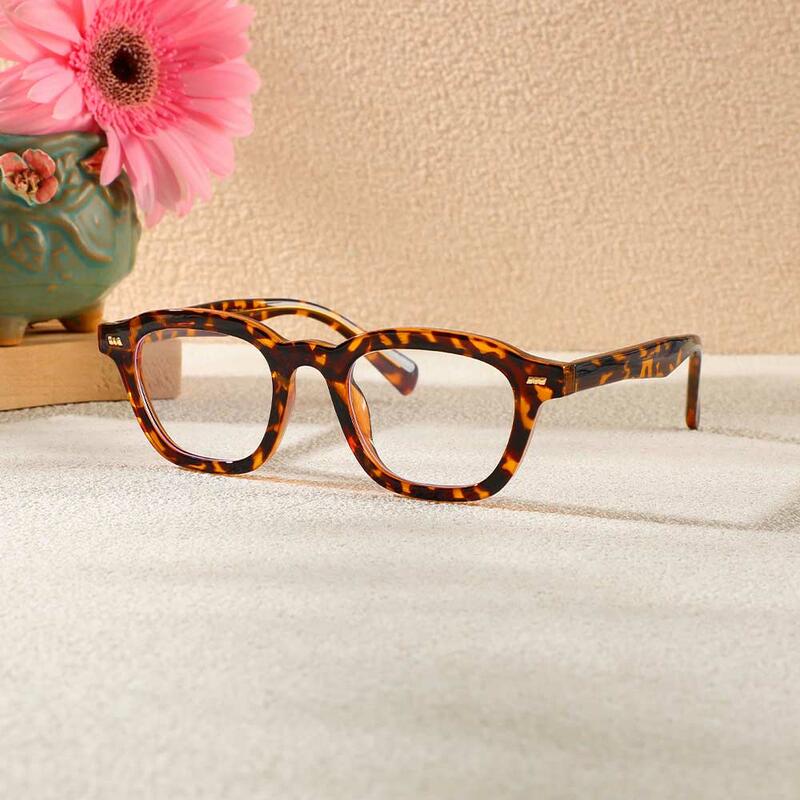 Bloomfie Quadratische Schildkröte Brille