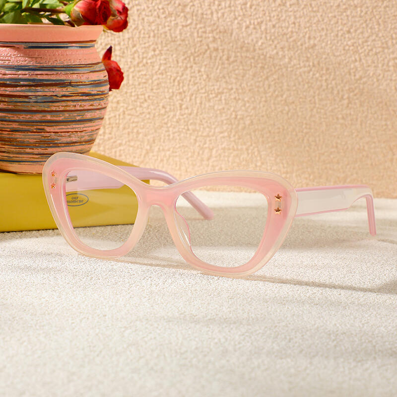 Occhiali da Vista Sally Cat Eye Rosa 
