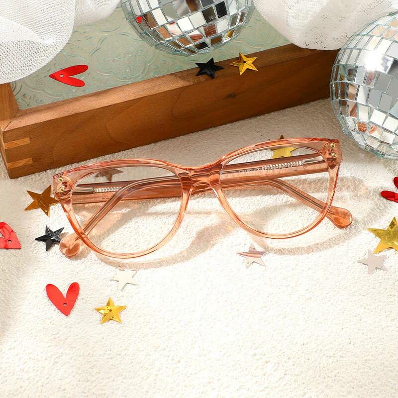 Occhiali da Vista Bessemer Cat Eye Champagne 