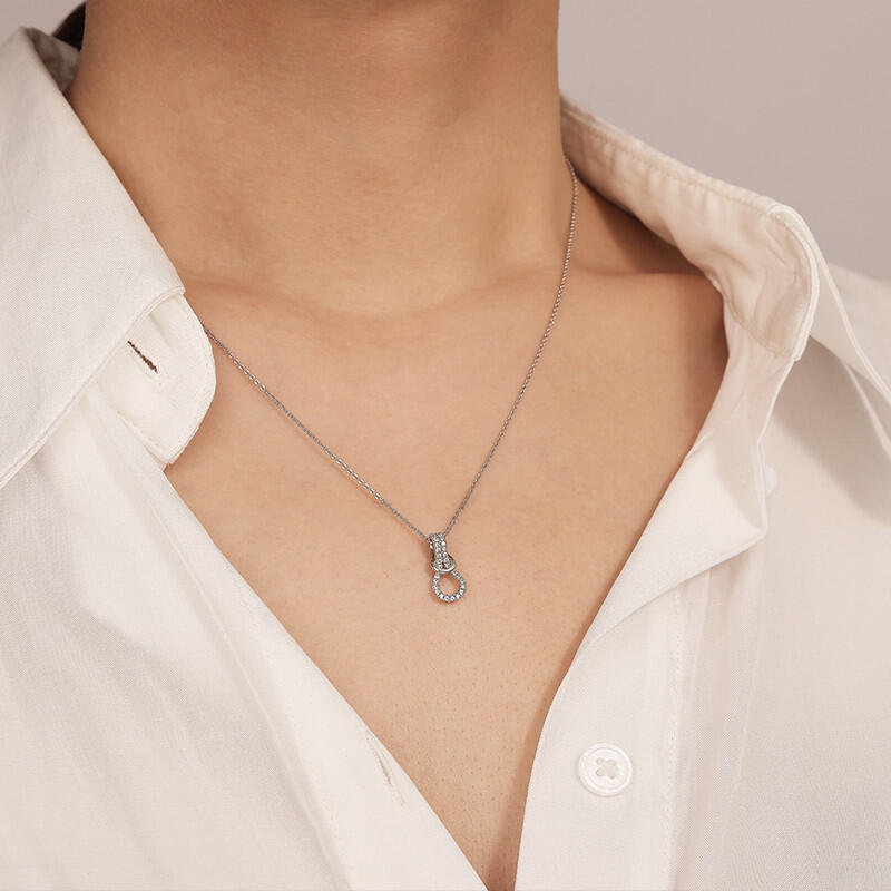 "My Destiny" Round Cut Necklace