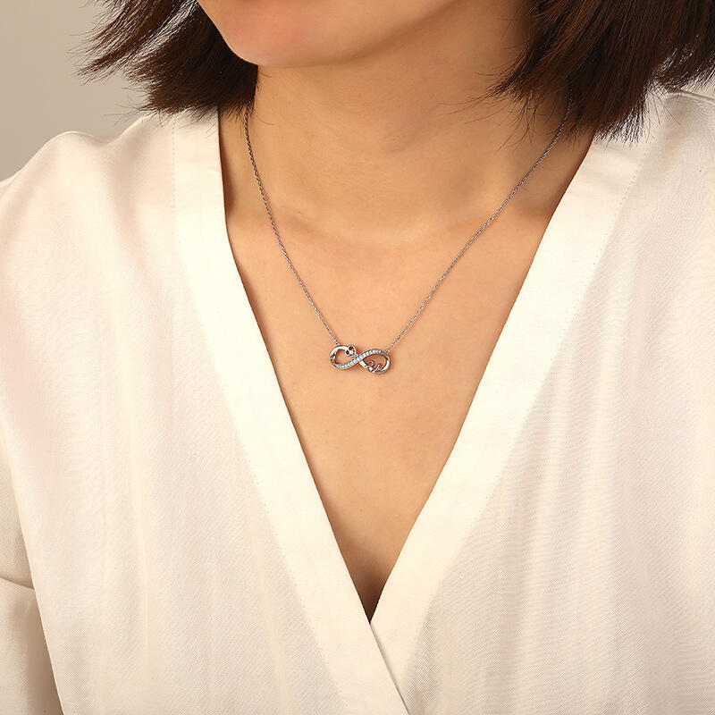 "A Bond of Forever" Personalized Number Necklace