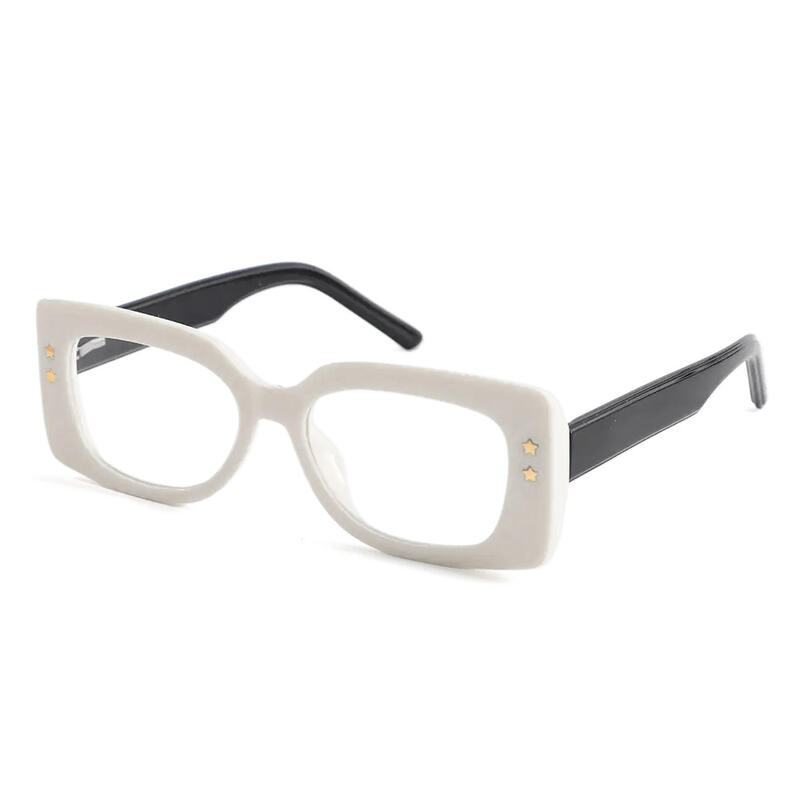 Occhiali da Vista Huggins Quadrato Bianco 