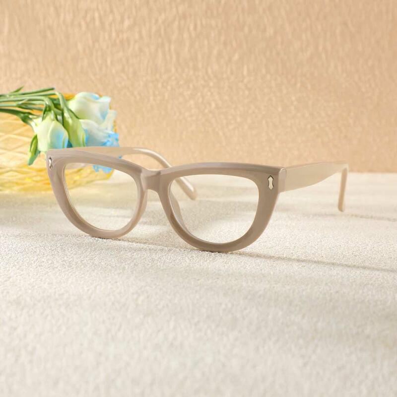 Lunettes de Vue Rhys Ovale Gris 