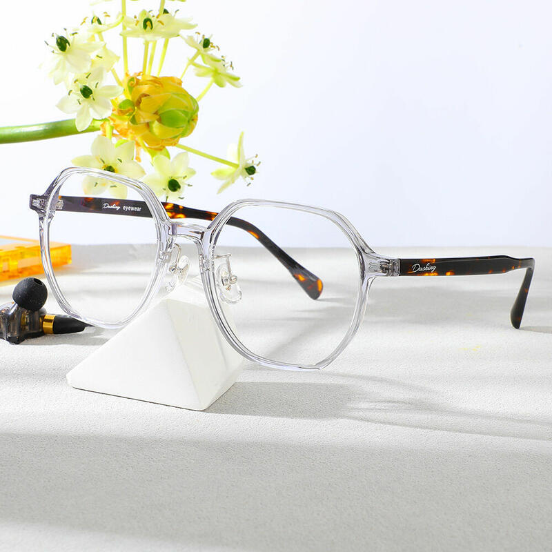 Occhiali da Vista Bernice Poligono Grigio