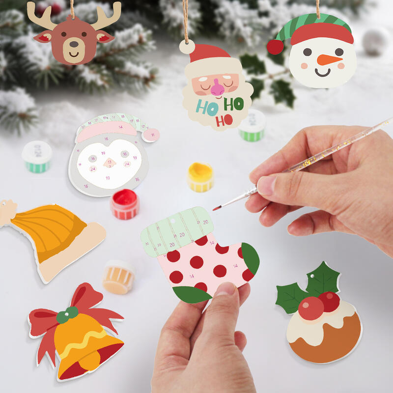 DIY Elk Christmas Ornament Set Best Gift for Kids