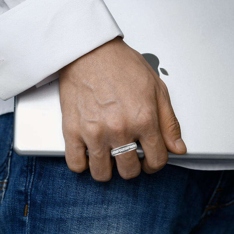 "Like It Was" Men's Wedding Ring