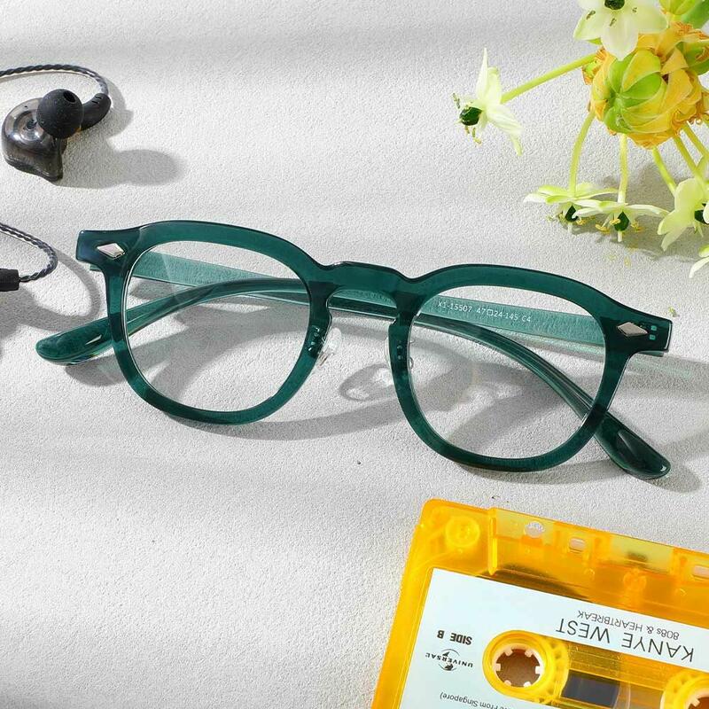 Occhiali da Vista Jesse Quadrato Verde