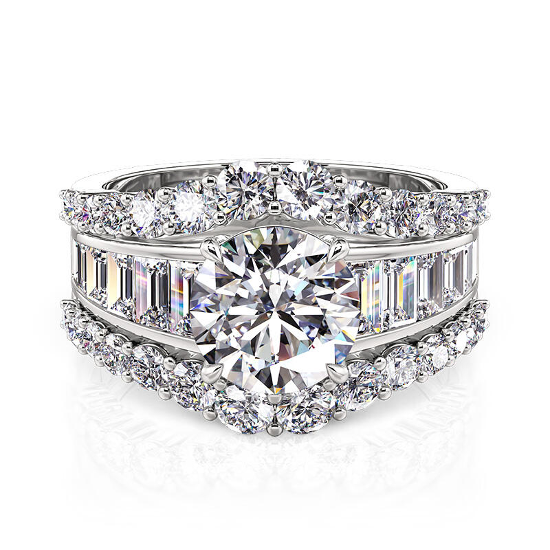Jeulia Classic Interchangeable Engagement Ring Set
