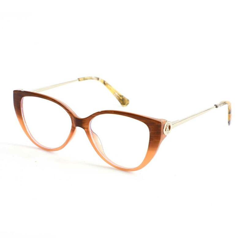 Jenny Cat Eye Braune Brille