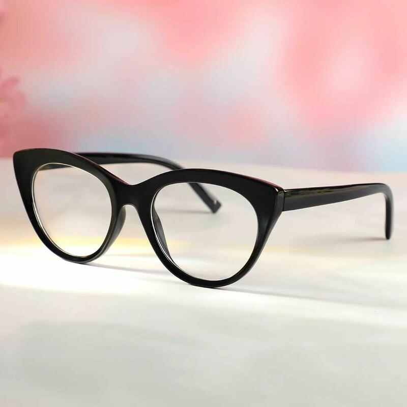 Occhiali da Vista Eleanore Cat Eye Nero