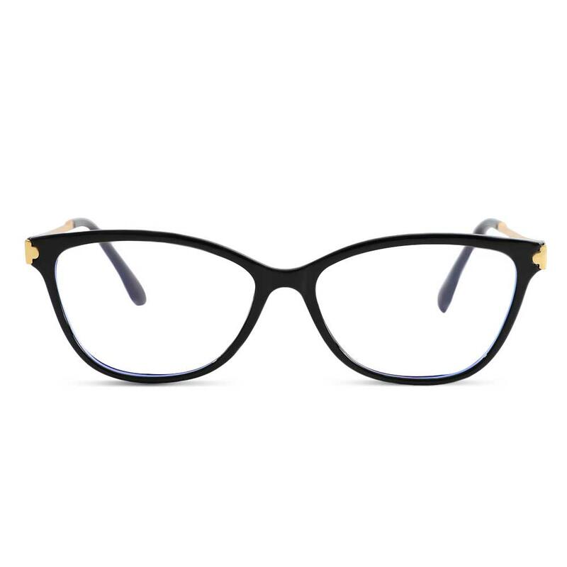 Joshua Rechteckige Schwarze Brille