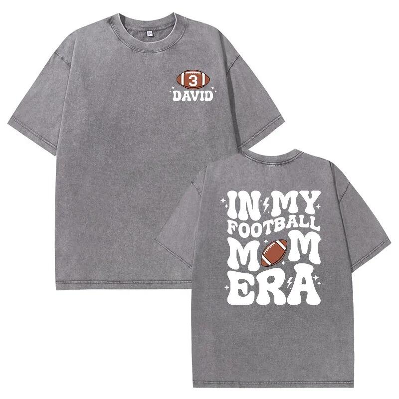 Personalisierte gewaschenes T-Shirt Attraktives Geschenk für Sportliebhaber