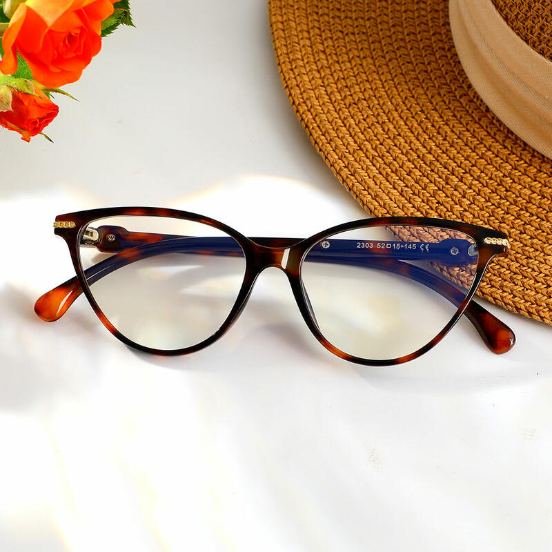 Lunettes de Vue Wilde Cat Eye Écaille