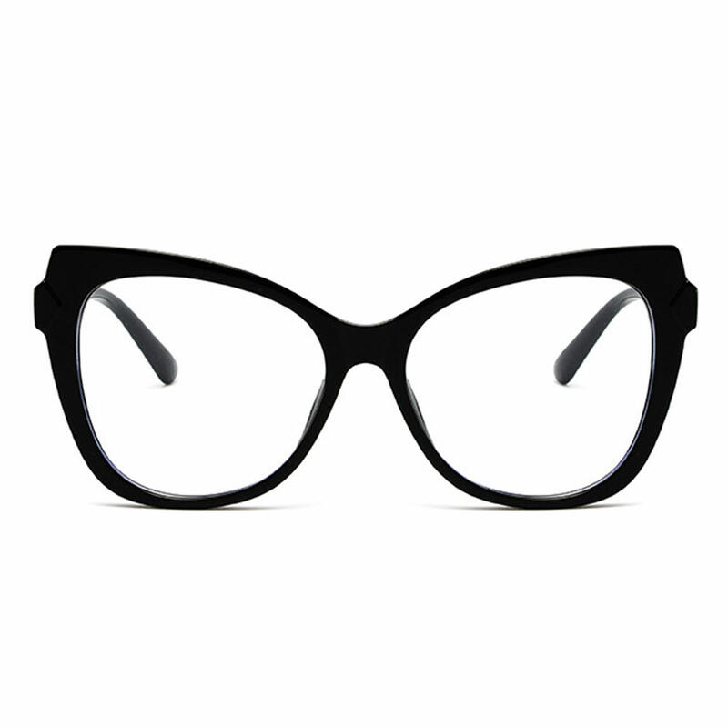 Isabella Cat Eye Black Glasses