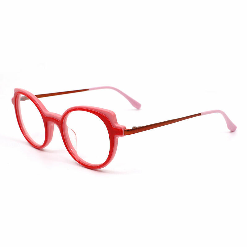 Occhiali da Vista Bertr Cat Eye Rosso