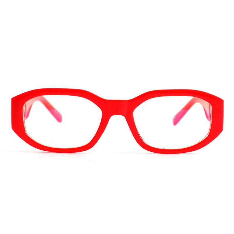 Occhiali da Vista Paul Ovale Rosso