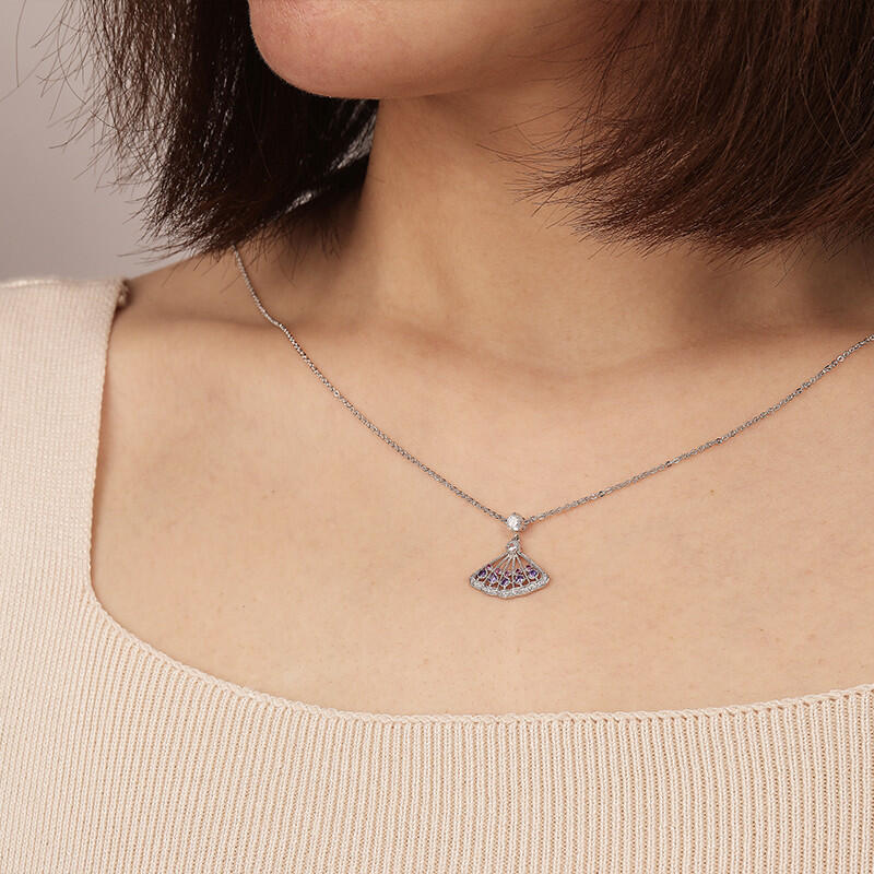 "At Last" Round Cut Necklace