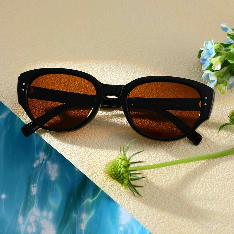 Occhiali da Sole Lorraine Cat Eye Marrone