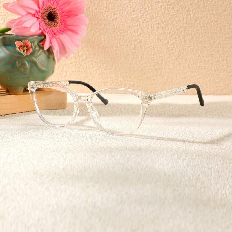 Occhiali da Vista Minnie Cat Eye Chiaro 