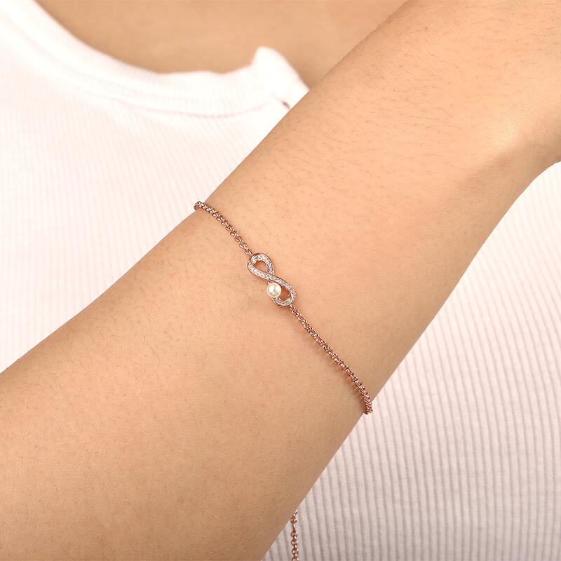 "Treasure In My Life" Infinity Bracelet