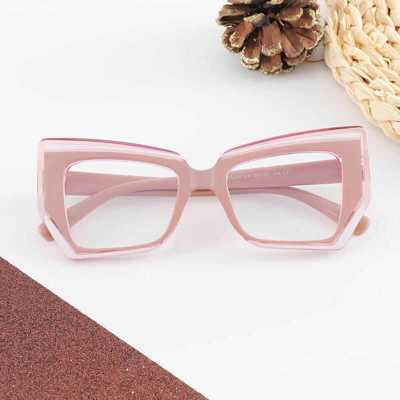 Wandy Cat Eye Gray Glasses