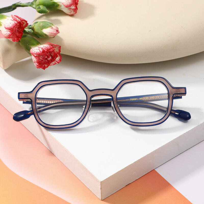 Lunettes de Vue Cheryoa Géométrique Marron