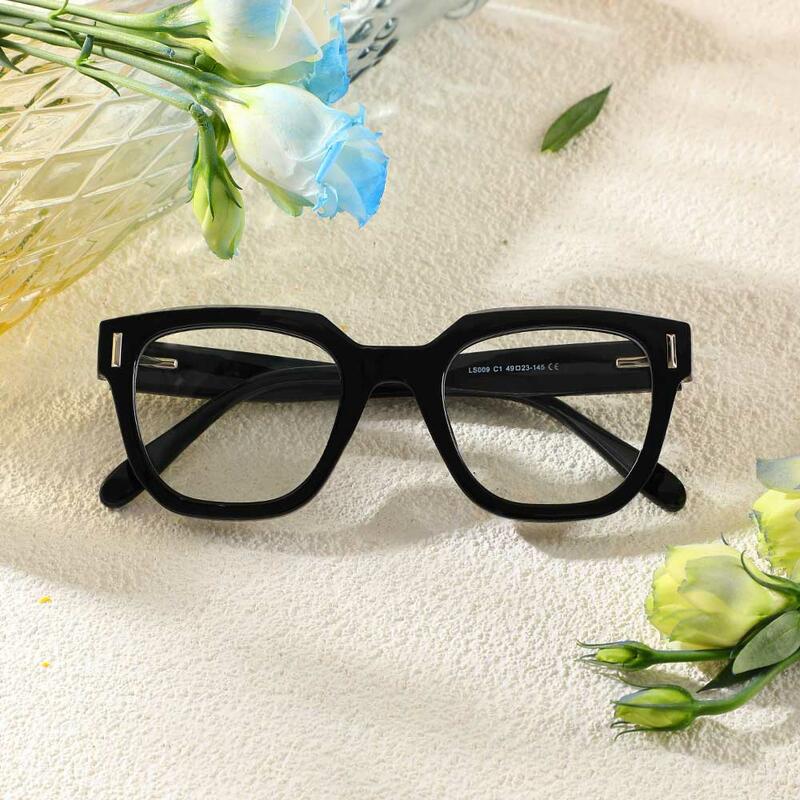 Occhiali da Vista Rob Quadrato Nero 