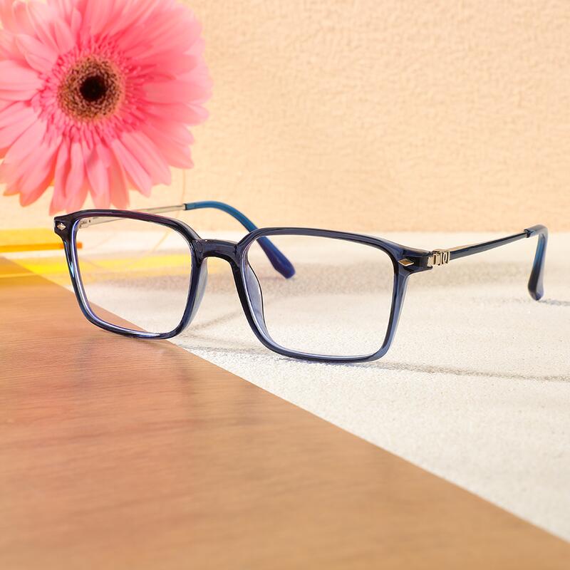 Occhiali da Vista Hamil Rettangolare Blu 