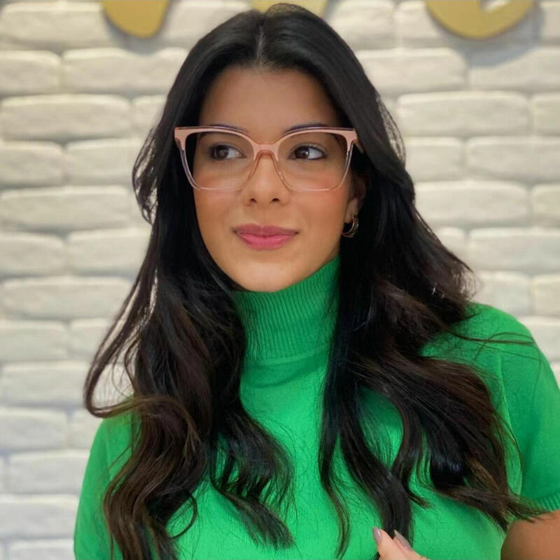 Aubrey Cat Eye Pink Glasses