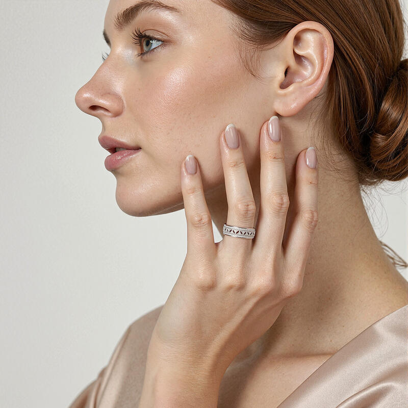 "Waiting For You" Eternity Wedding Ring