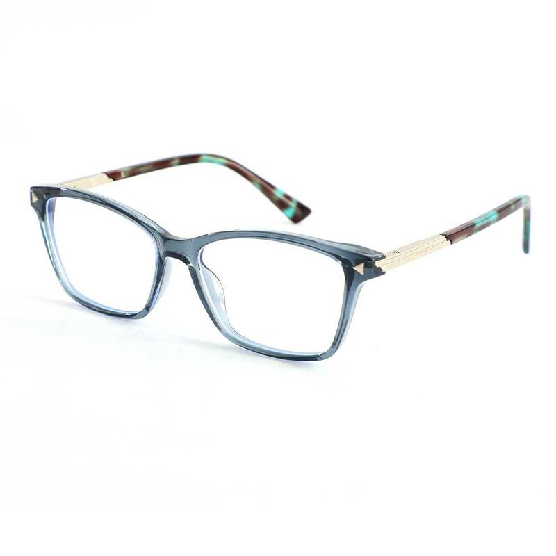 Occhiali da Vista Elizabeth Rettangolare Blu 