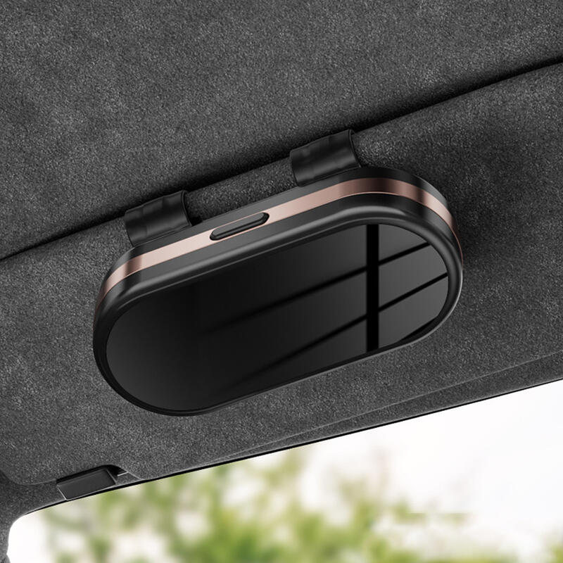 Personalized Car Mirror Glasses Case with Custom Logo Sunglasses Storage Box Gift for Men