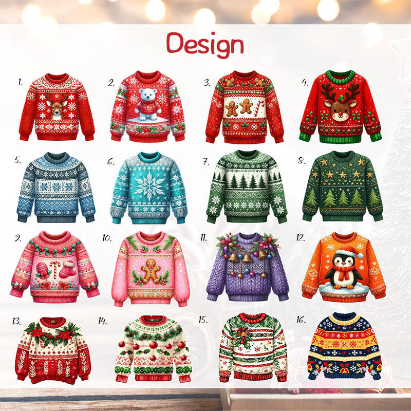 Personalized Name Christmas Gift Bags Unique Pattern Design Perfect Present for Family