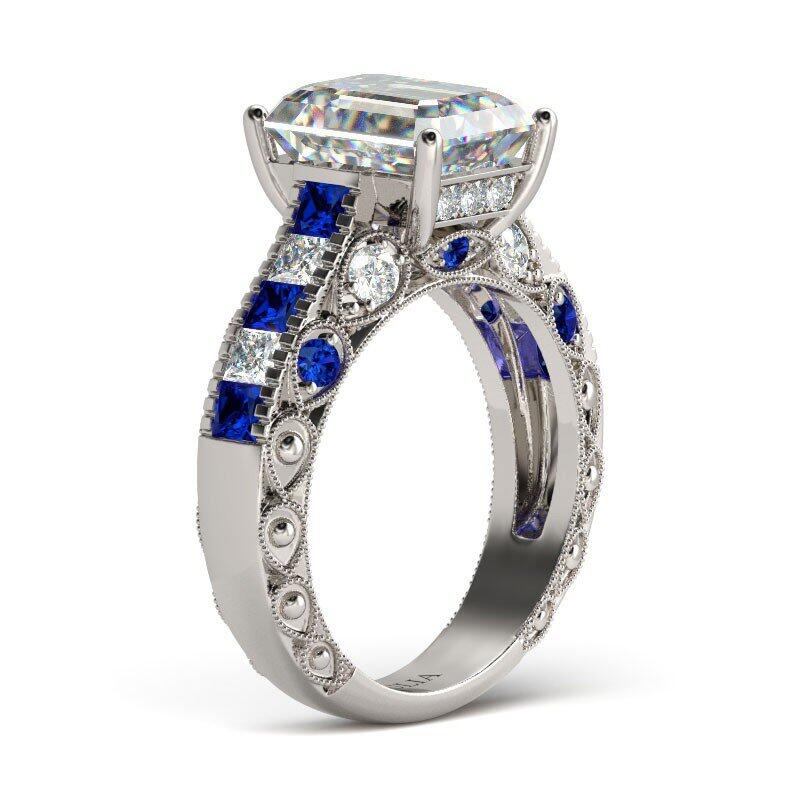 Jeulia Vintage Sterling Silver Ring