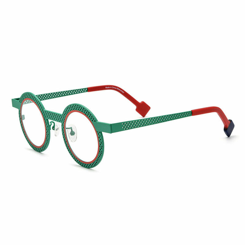 Lunettes de Vue Alsto Ronde Vert