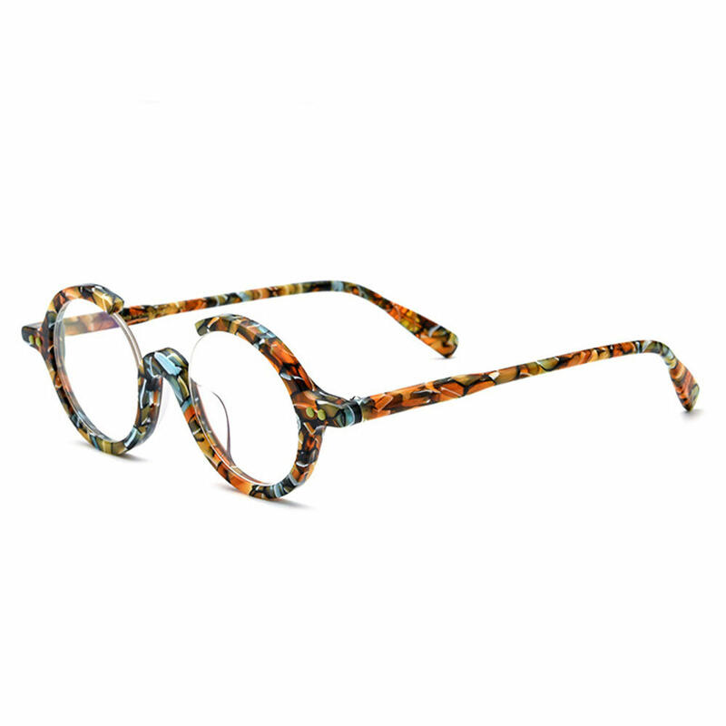 Occhiali da Vista Amelia Rotondo Giallo 