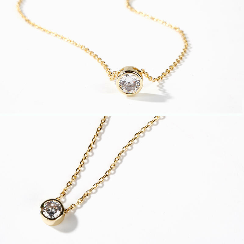 Jeulia Custom Initial Necklace