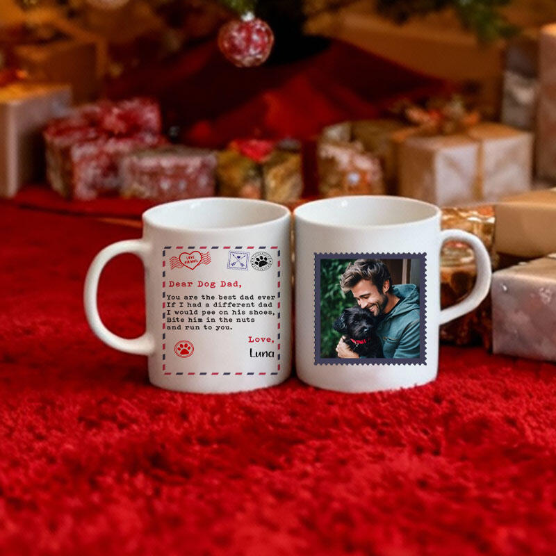 Mug personnalisé avec nom personnalisé Cadeau créatif pour les amoureux des animaux