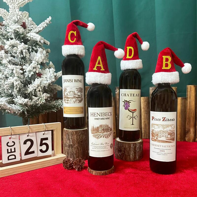 Cappellino natalizio personalizzato grazioso regalo decorativo per la famiglia